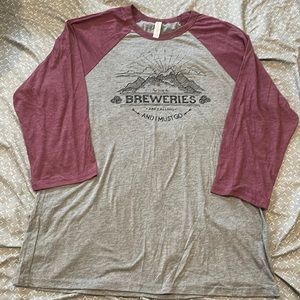 “Breweries Are Calling” T Shirt. New Without Tags!